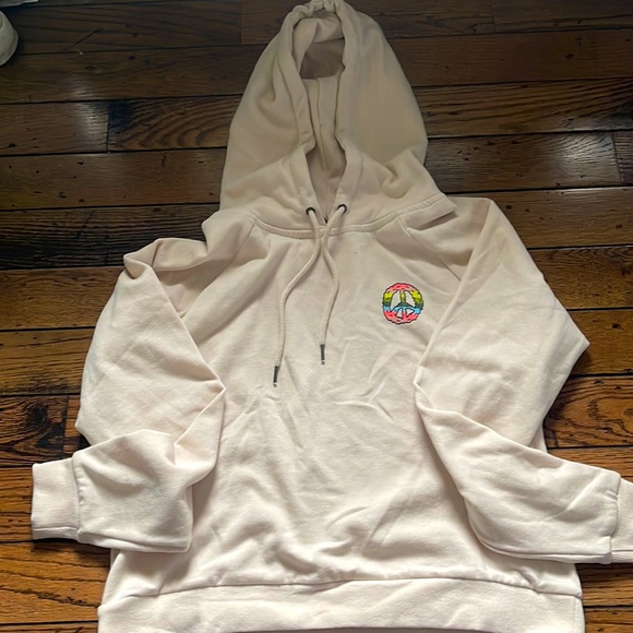 Mens Peace sign hoodie Boathouse - Picture 1 of 3